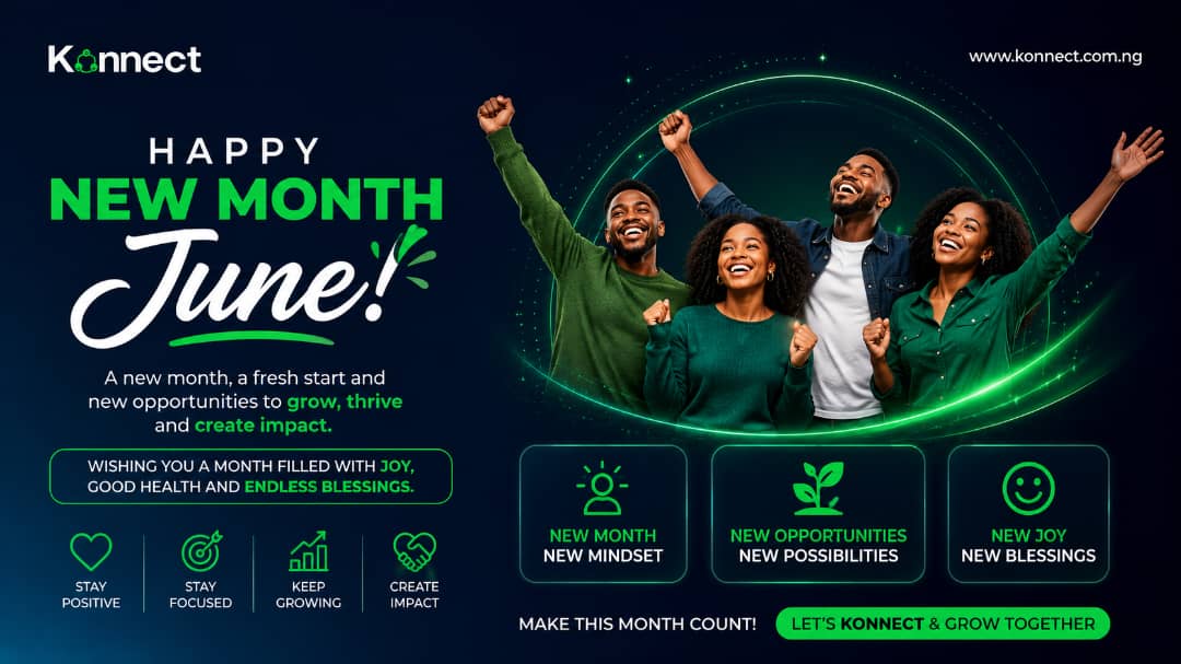 Happy New Month of June 🎉